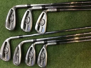 Ping G 8S Iron Set 5i NS PRO 950GH S Flex Used Damaged - Picture 1 of 5