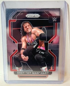2022 Panini Prizm WWE #198 Bret "Hit Man" Hart - Picture 1 of 2