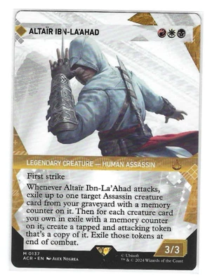 Altair Ibn-La'Ahad (Showcase) Universes Beyond: Assassin's Creed Regular NM! - Image 1 of 2