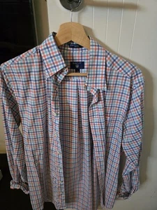 Men's Gant Luxury Long Sleeve Formal Casual Dress Shirt Tops Business - Picture 1 of 3