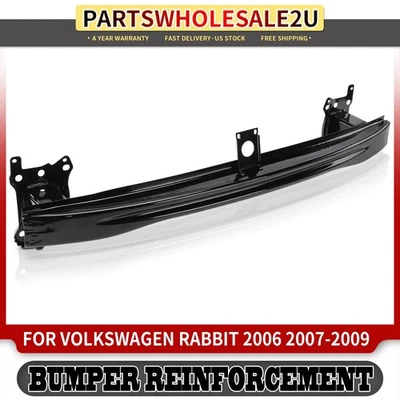 Refuerzo de parachoques delantero de acero para Volkswagen Rabbit 2006 2007 2008 2009 Foto 1 de 4