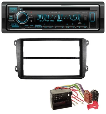 Kenwood MP3 Bluetooth DAB USB CD Autoradio für VW Golf V VI Touran Passat 3C Cad - Bild 1 von 4