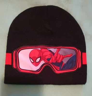 Chapéu de malha Spiderman Marvel tamanho. 2T-5T - Imagem 1 de 3