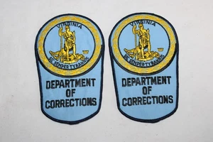 2 parches de hombro del Departamento de Correcciones de Virginia - Imagen 1 de 7
