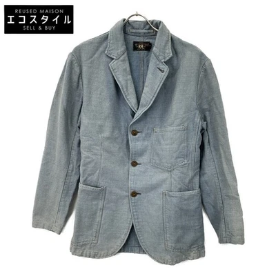 RRL Double RL Indigo Wash Twill Sports Coat Indigo M Coat Cotton Men's Used - Image 1 of 4
