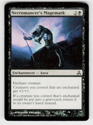 Guildpact #53 Necromancer's Magemark - Image 1 of 2