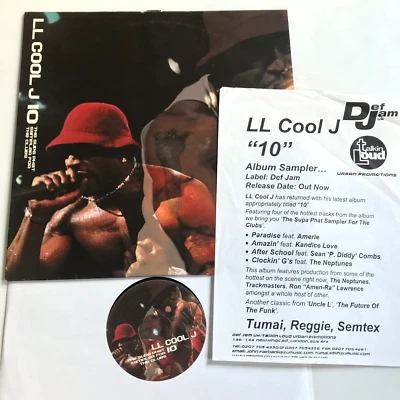 LL Cool J - '10' The Supa Phat Sampler For The Clubs 12" Vinyl Promo UK 2002 *DL - Image 1 of 4