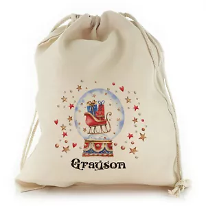 Personalisierter Weihnachtssack Santa Xmas individueller Strumpf Geschenk Beutelfüller - Bild 1 von 53