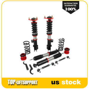 Coilovers Shocks Struts Suspension Kit For 15-24 Ford Mustang Adjustable Height