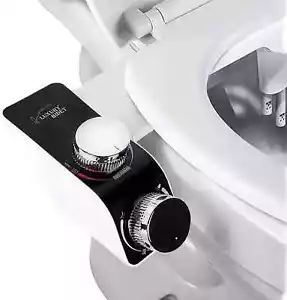 Bidet ANALIM per sedile WC, bidet non elettrico acqua fresca calda e fredda doppio noz - Foto 1 di 7