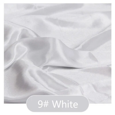 Stage Decoration Ice Silk Fabric Wedding Backdrop Curtain Drapes Background Trim - Image 1 of 4