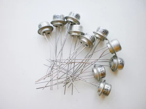 Vintage USSR Soviet Germanium Transistor NPN MP37B/T322N/ 2SD37/ 2SD75 10pcs. - Picture 1 of 2