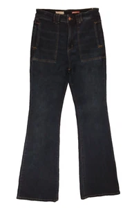 Anthropologie PILCRO Jeans The Icon Flare Womens Size 30 x 32 Dark Wash Blue - Picture 1 of 7