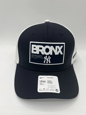 New York Yankees Nike Classic99 Colorblock Performance Snapback Hat - Azul marino/blanco Foto 1 de 4