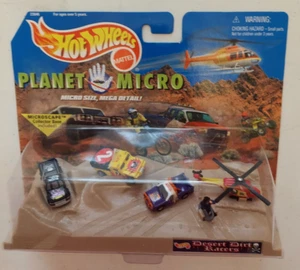 Hot Wheels Planet Micro Desert Dirt Racers Rare HTF 1998 - Picture 1 of 4