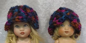 Made to fit Ellery & Riley Kish, Crochet HAT #18 Harlequin Handmade CAP - Picture 1 of 2
