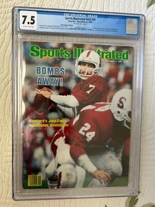 Sports Illustrated 1982 AVAILABLE NOW!! John Elway FC CGC 7.5 - Picture 1 of 3