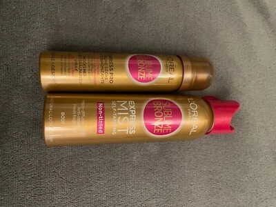 Juego de 2 brumas autobronceadoras L’Oréal Sublime Bronze. Nuevo. Neutro  Foto 1 de 4
