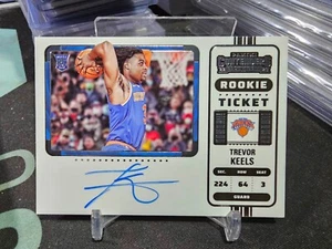 2022-23 Panini Contenders Trevor Keels Rookie Ticket Variation Auto #113! - Picture 1 of 4