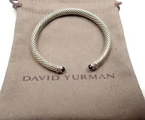 David Yurman Cable Classics Color Armband mit Amethyst und Pavé Diamanten - Bild 1 von 7
