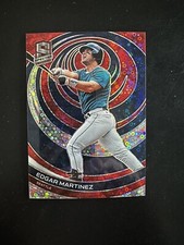Edgar Martinez • #12 • 2023 Panini Chronicles Spectra • /25 • Red Disco