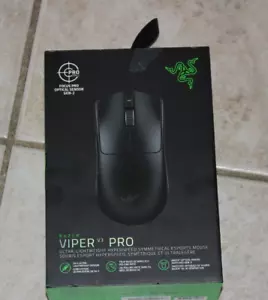 NEW - Razer Viper V3 Pro Wireless Gaming Mouse Black RZ01-05120100-R3U1 w/ pad - Picture 1 of 11