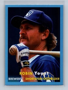 2021 Topps Archives Robin Yount SP Blue Foil #ed 10/25 Brewers #20