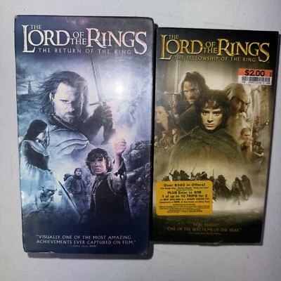 2 Lot New Sealed Lord of the Rings Fellowship of the Ring Return Of King Gandalf - Image 1 of 4