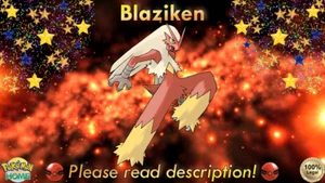✨Blaziken EVENT 6IV✨Pokémon Sword/Shield BD/SP S/V HOME (💯Legal) - Picture 1 of 7