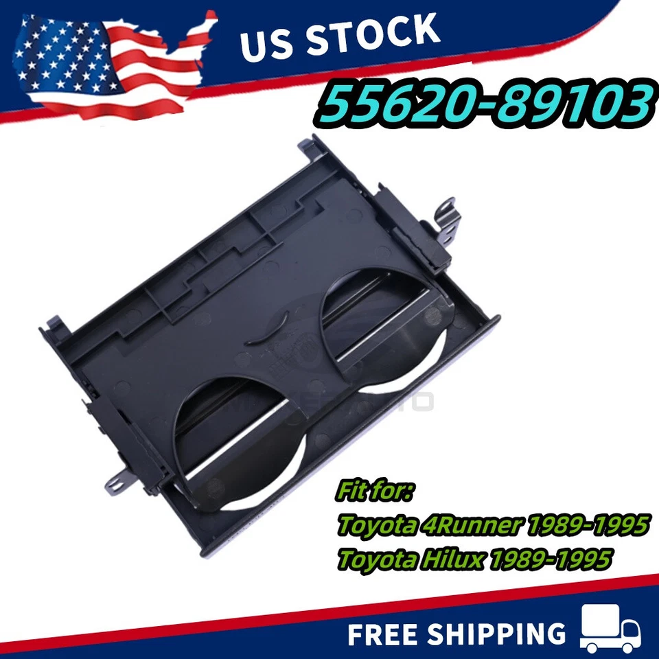 Portavasos panel de instrumentos 5562089103 para camioneta Toyota 4Runner Hilux 1989-1995 Foto 1 de 4