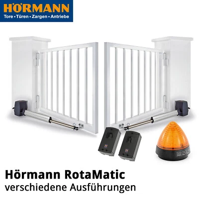 ★ Hörmann RotaMatic Drehtorantrieb Einfahrt mit oder ohne Sicherheits-Kit - Bild 1 von 4
