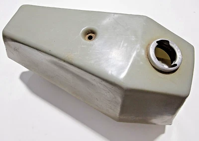 Plastic Coffin Tank Universal Motocross Tank CZ Style Vintage AHRMA - Image 1 of 4