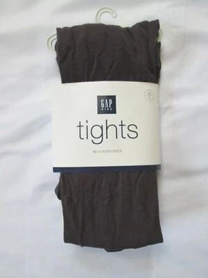 NEW Gap Kids M/L 7-10 Footed Tights Dark Grape Purple Microfiber Nylon/Spandex - Image 1 of 3