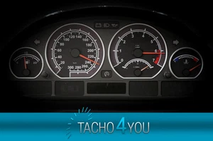 Tachoscheiben für BMW 300 kmh Tacho E46 Benzin M3 CARBON 3374 Tachoscheibe km/h - Bild 1 von 1