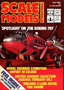 SCALE MODELS APR 84 BOEING 707_PANAVIA TORNADO GR.1_LAND ROVER FIRE ENGINE_RAF A - Imagen 1 de 3