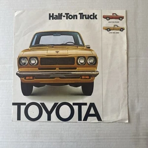 Oldtimer Original 1974 Toyota Halbtonnen LKW Deluxe Verkaufsprospekt Katalog - Bild 1 von 4