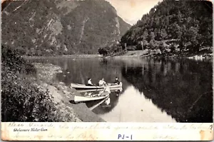 Postal 1906 Water Gap botes de remos Delaware D111 - Imagen 1 de 2