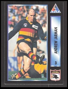 AFL 1994 AFLPA Dynamic Adelaide Crows Andrew Jarman 3/125 Football CB-1-9-B-5 - Imagen 1 de 8