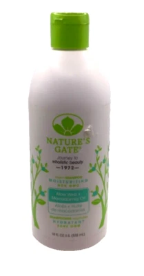 Nature's Gate Vegan Shampoo Moisturizing Aloe Vera + Macadamia Oil 18oz - Image 1 of 2