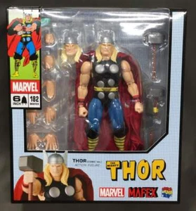 MEDICOM TOY MAFEX 182 MARVEL THOR COMIC Ver. Figure Japan 230621 - Picture 1 of 6