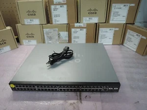 Cisco SF500-48P-K9 Sf500 48 port POE smart switch . - Picture 1 of 4