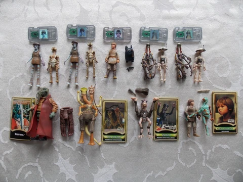 Star Wars Ep 1 Sebulba, Ketwol, Gasgano, Ody Mandrell & Anakin Skywalker Loose Cover
