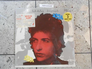 Best Price ! New Sealed Bob Dylan Biograph 3 CD Box Set Columbia C3K 38830 - Foto 1 di 3
