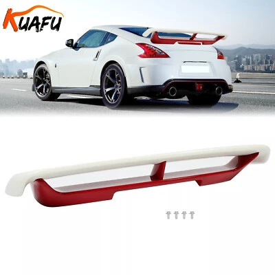 KUAFU Rear Trunk Lip Spoiler Wing Painted For 09-21 Nissan 370Z Nismo style - Image 1 of 4