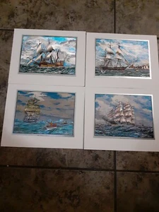 4~VINTAGE~Color-Etch Foil Reproduction By Mr. William R. McCarroll - Picture 1 of 8