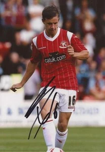 WALSALL: FOTO DE ACCIÓN FIRMADA POR JAMES BAXENDALE 6x4 + certificado de autenticidad - Imagen 1 de 1