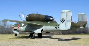 Heinkel He 162 Salamander Fighter Aircraft Kiln Dry Wood Model Small New - Picture 1 of 1