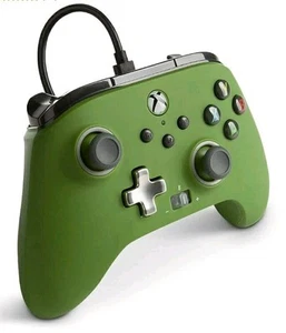 Xbox Power A Enhanced Wired Controller Green - Picture 1 of 8