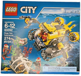 LEGO City Deep Sea Submarine 60092 Retired