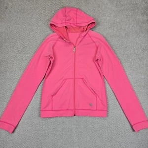 LULULEMON Pink Performance Full Zip Hooded Jacket Women Small - Picture 1 of 7